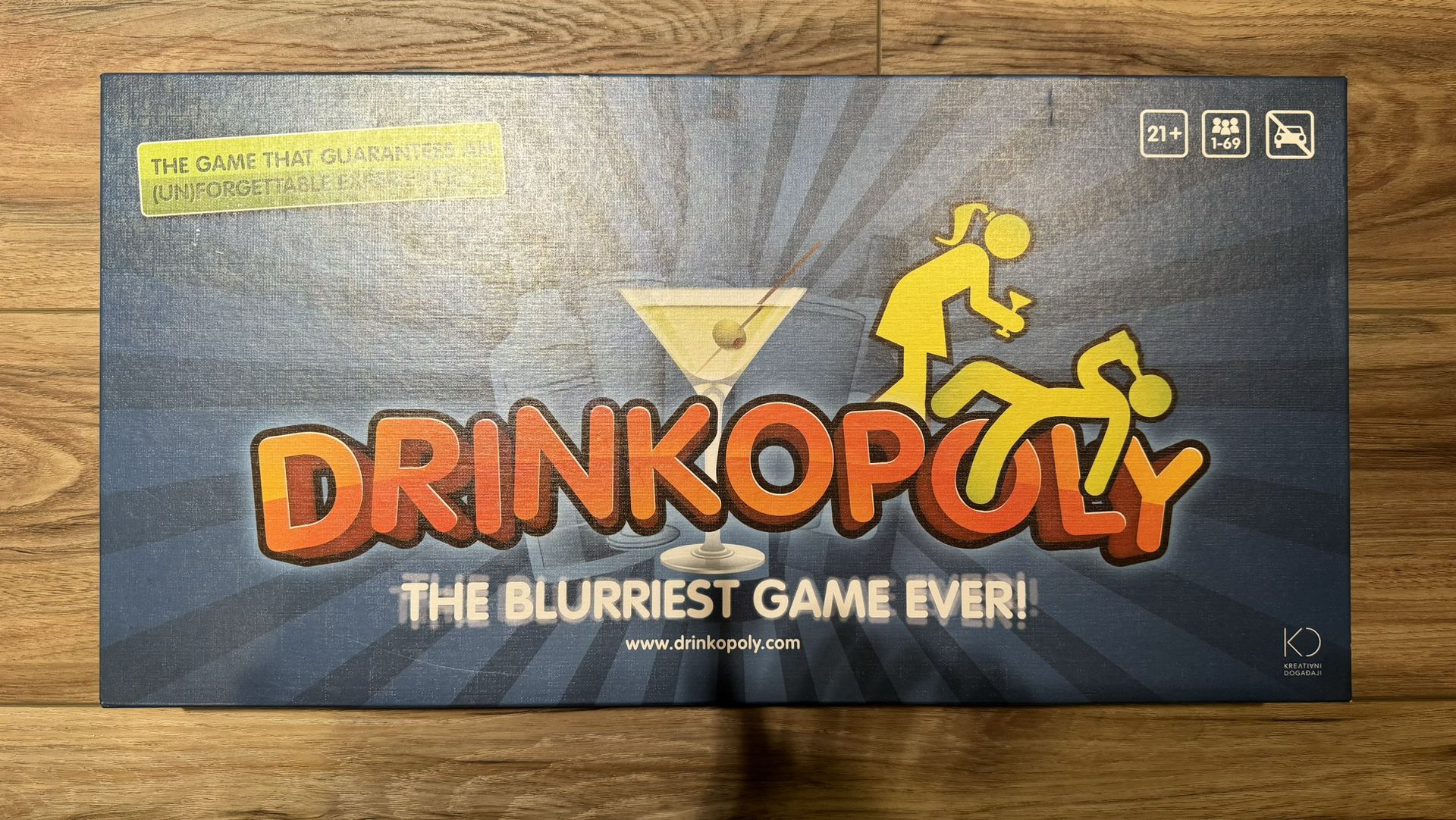Drinkopoly Drinking Board Game - Adult Fun Party Game
