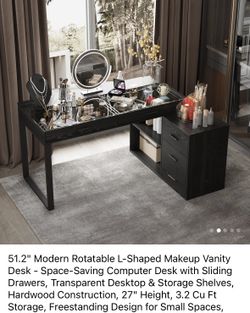 Vanity Makeup Desk