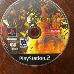 Metal Gear Solid 3 Snake Eater and Other PS2 videogames