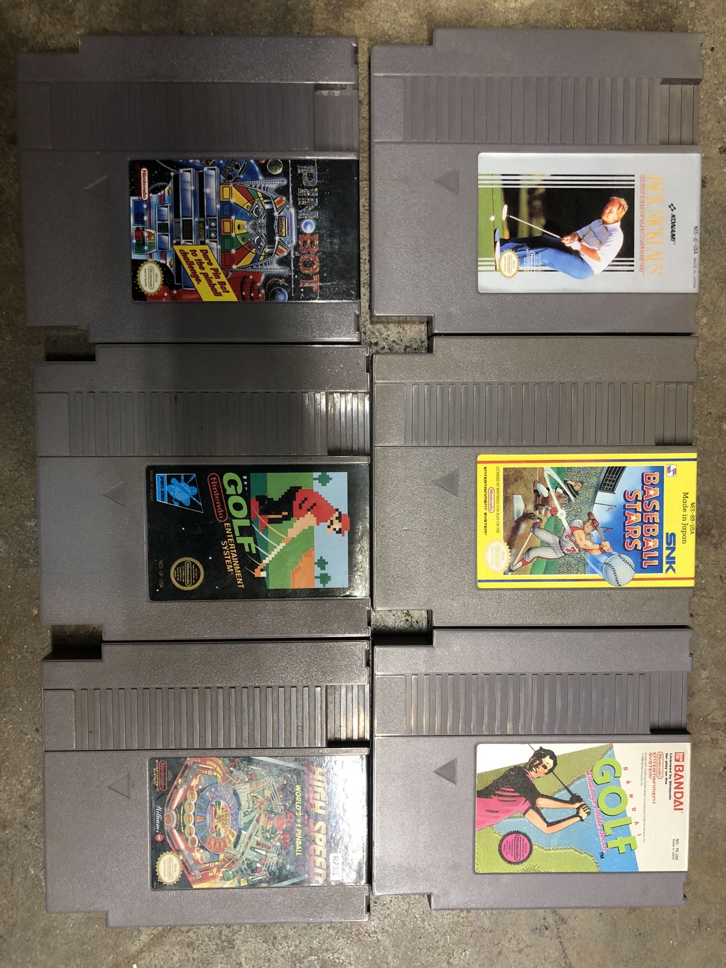 Nes Nintendo Games