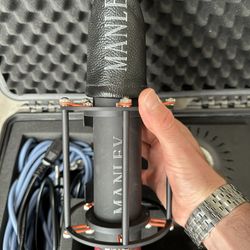 Manley Labs Reference Cardioid Large Diaphragm Tube Condenser Microphone 2010s - Black