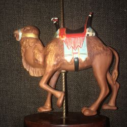 Franklin Mint 1988 The Treasury of Carousel Art Camel By William Manns