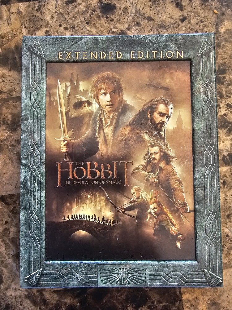 The Hobbit The Desolation of Smaug Extended Edition 3 Disc Blu-Ray