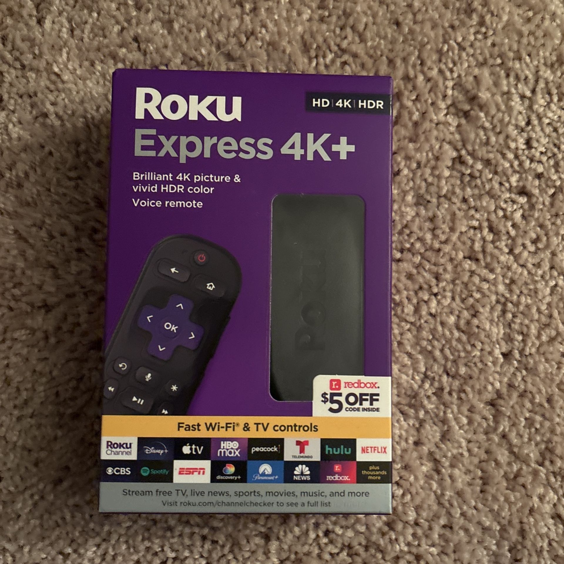 Roku express 4k+