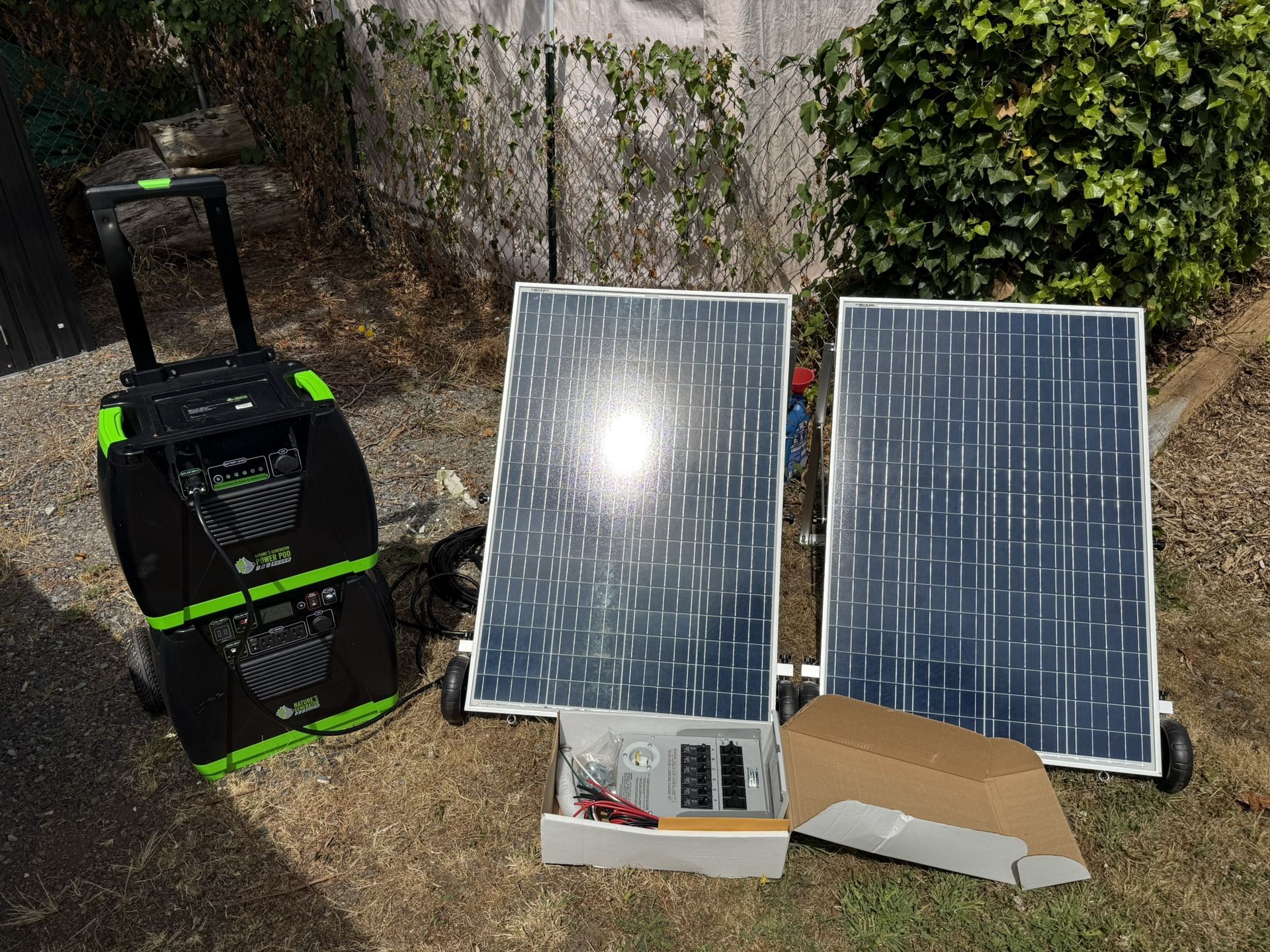 Natures Generator Solar Power POD Elite Set