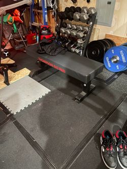 Rogue fat Thompson pad monster flat bench