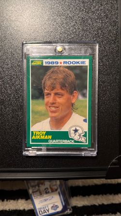Troy Aikman ROOKIE 1988 Score