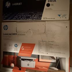 HP Laser Jet Printer And Toner 