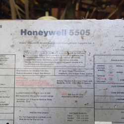 Honeywell 5505 Alarm Control Panel