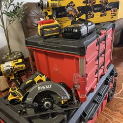 Milwaukee Set  & Flex Dewalt All New In Box All You See For $875