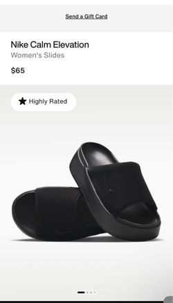 Nike Women’s slides calm elevation