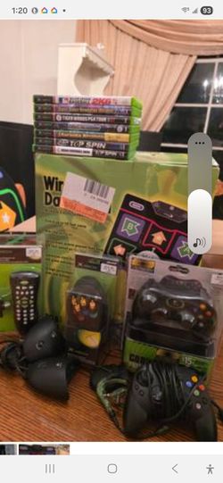 Xbox games and accessories