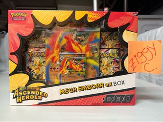Pokemon Emboar ex box