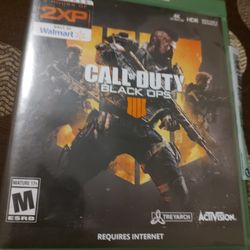 Xbox One Call Of Duty Black Ops IIII