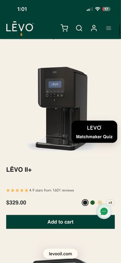 Levo II herb oil infuser