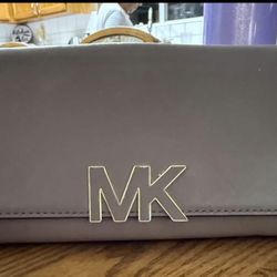 Michael Kors Taupe Wallet 