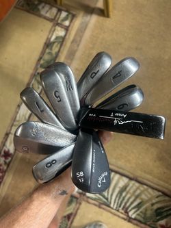 Titleist AP1 Irons, Callaway wedge and putter