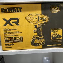Brand New Dewalt XR 1/2” Torque Impact Wrench 20v Retail For $300