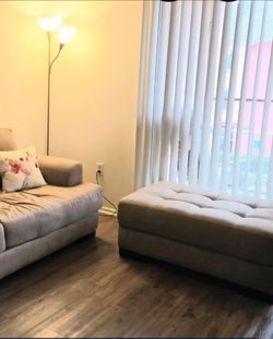 Great Condition  - Living Spaces Ottoman Only