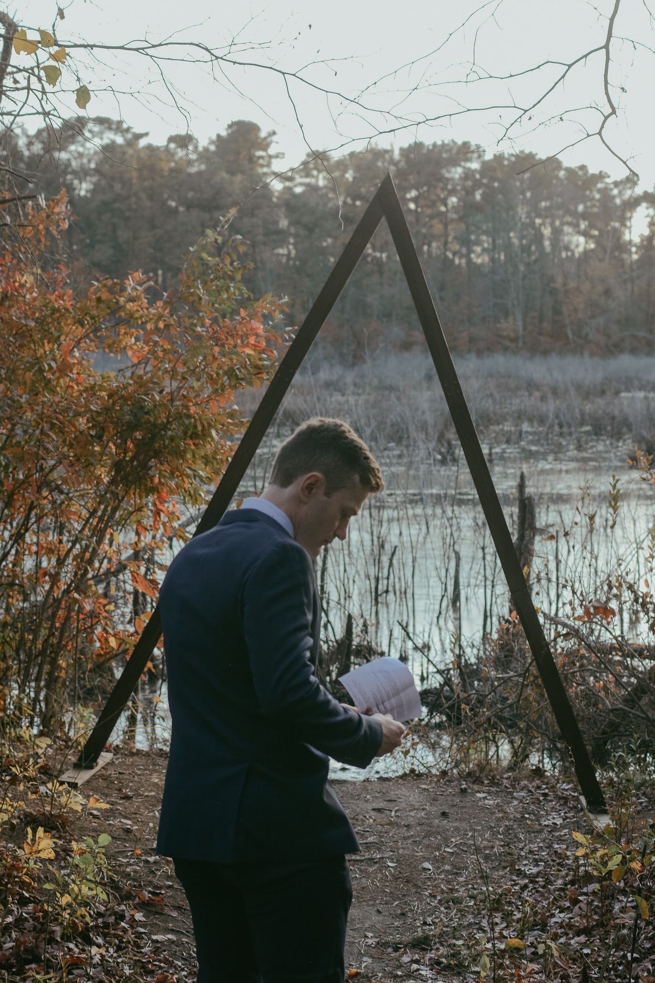 Wooden Triangle structure