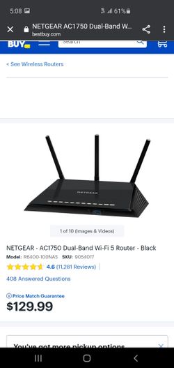 Netgear nighthawk wireless router