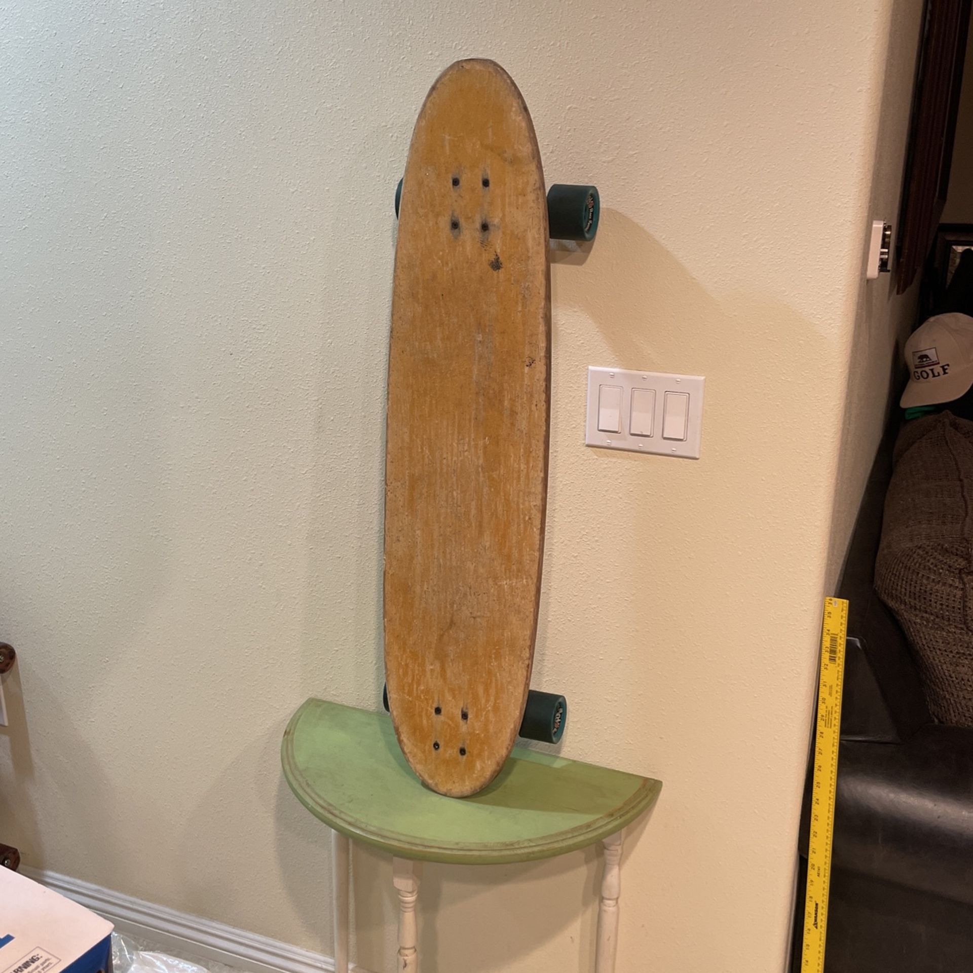DA CLAW Made In The USA Barefoot Costume Longboard.