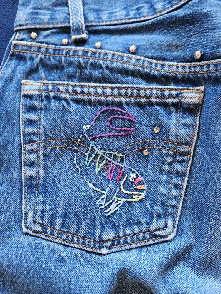 Genuine Levi 501 customized