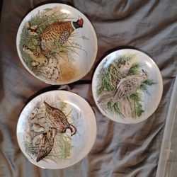 Decorative Bird Plates SET