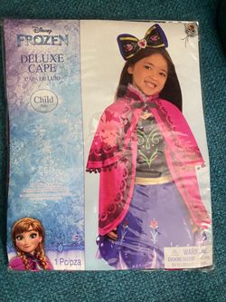 Disney Frozen Anna Deluxe Cape Child