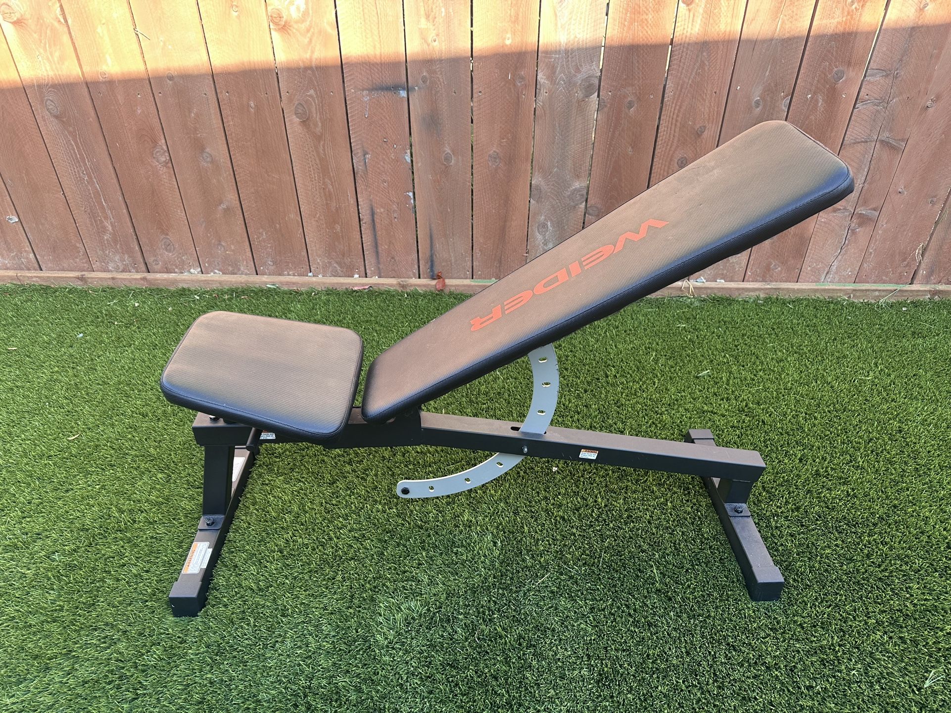 Weirder Weight Bench