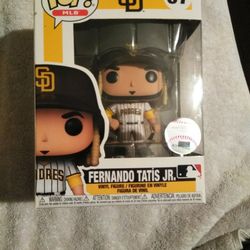 Funko Pop MLB Fernando Tatis Jr # 67 Rookie Piece. New In Box Mint Condition 