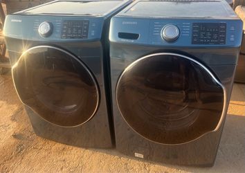 Samsung Front Load Washer and Dryer Set