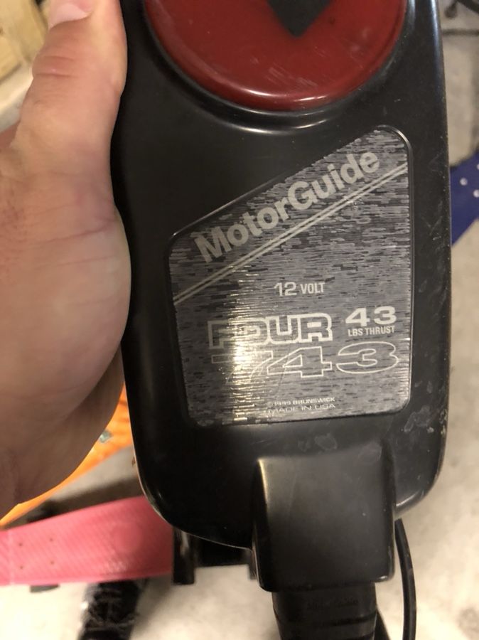 four 743 trolling motor 43 lb thrust for Sale in Charleston, SC OfferUp