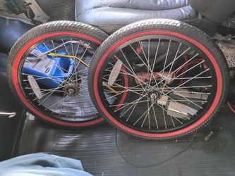 Bmx gt rims 36h  complete 90% clean 90s  $200