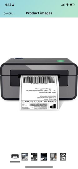 POLONO PL60 150mm/s 4x6 Thermal Shipping Label Printer