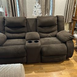 Recling Loveseat