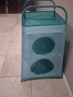 Blue Mesh storage organizer