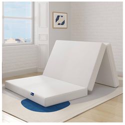 Foldable Queen Mattress And Bed frame 