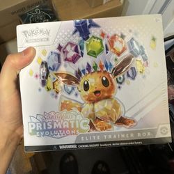 $180 Prismatic Evolution ETB Pokemon TCG
