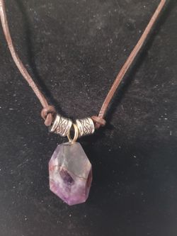 Amethyst necklace