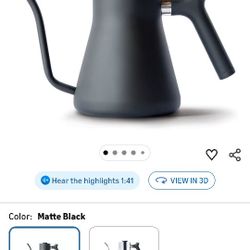 Pour over Coffee Kettle with Thermometer, 850ml Goose Neck Kettle Pot Induction Kettle Stovetop Stainless Steel Gooseneck Kettle with Wood Handle