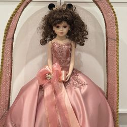 Blush Pink Quinceañera Doll - New