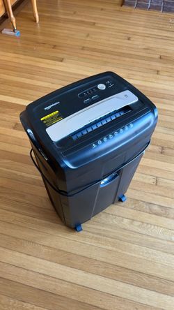 Amazon Basics 24-Sheet Cross-Cut Paper Shredder