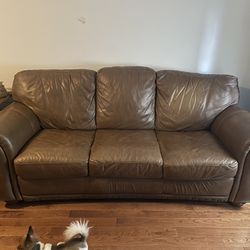 Natuzzi Leather Living Room Set 450