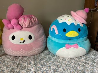 Sanrio plushies