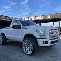 26x14 Specialty Forged Wheels On 37x13.50R26 Venom Power 8x170 F250 