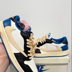 Nike Air Jordan 1 low Travis Scott Fragment Design size 7,7.5,8,8.5,9,9.5,10, 10.5, 11, 12 