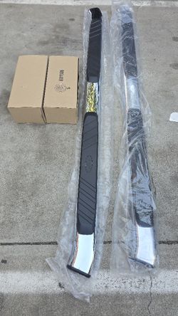 Chrome Aluminum 5" Step Bars