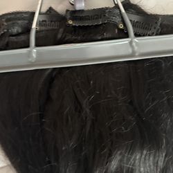 Hair extensions/ off black
