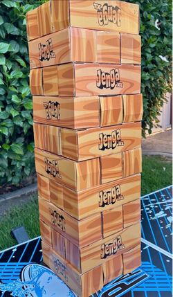 Cardboard Jenga
